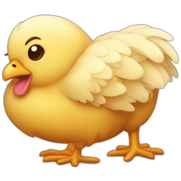 Sleep chiken emoji