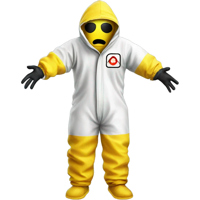 Hazmat suit emoji