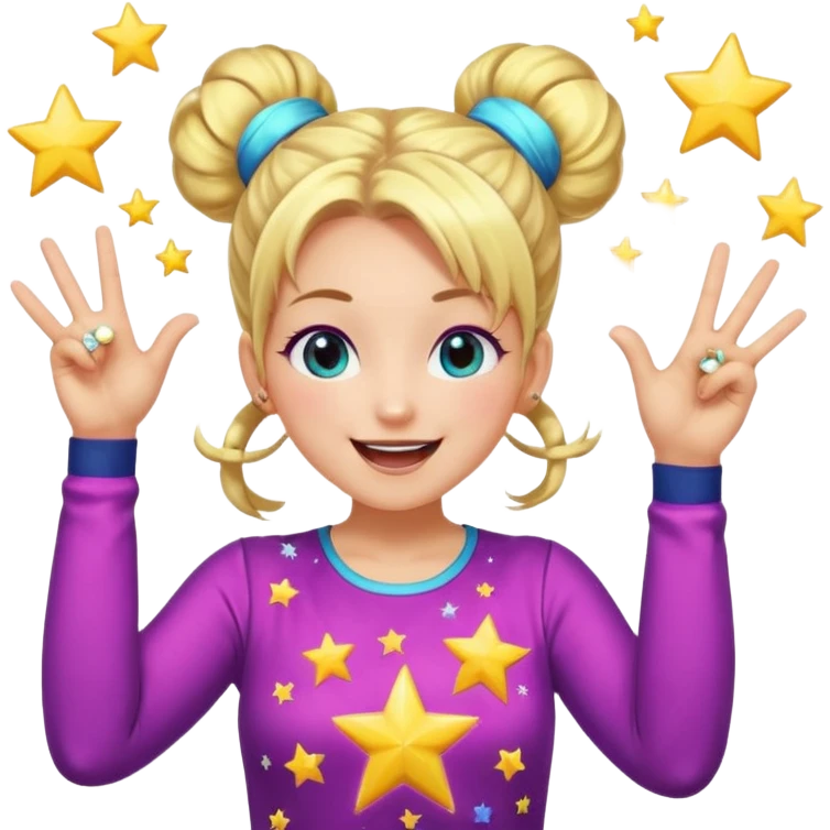 คาแรกเตอร์: สดใส พลังเยอะ ตัวแม่สายเอ็นเตอร์เทน
ลุคอิโมจิ:

ตาเป็นประกายเหมือนดาว

ผมแกละ / มัดสองข้าง

เสื้อสีสด ๆ

ท่าชูสองนิ้ว / กระโดด / หัวเราะตาปิด
ฟีล: pop idol, sunshine girl emoji