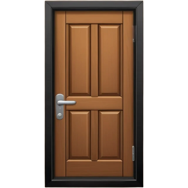 looking at closed door emoji