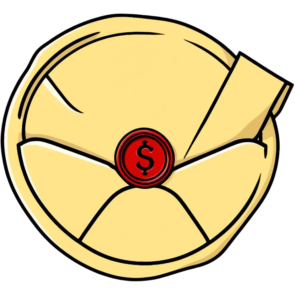 sealed letter with wax seal emoji