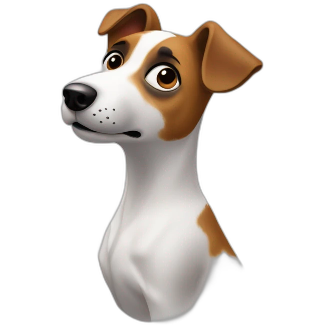jack russel confused tilted head emoji