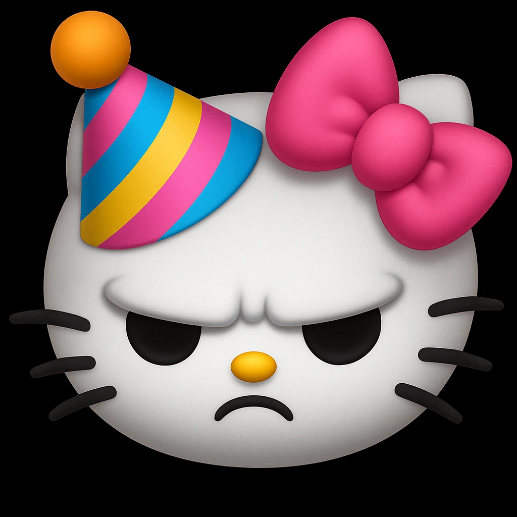 party hat emoji