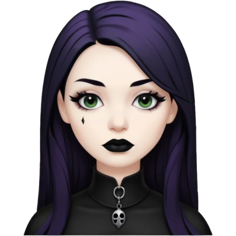 Raven goth emoji