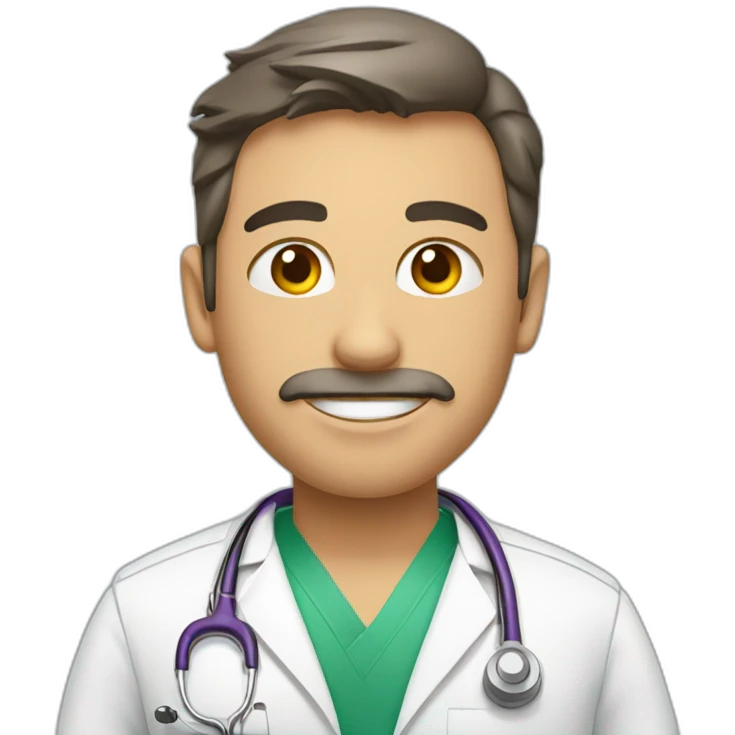 Médico ecografista  emoji