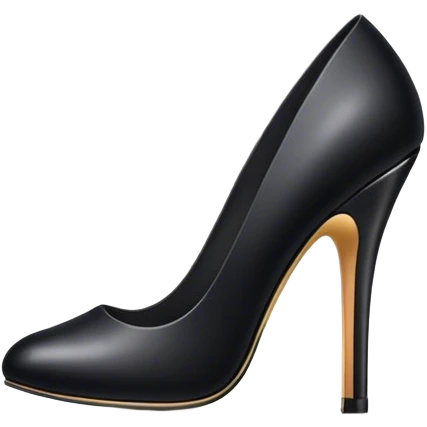 Black heels emoji
