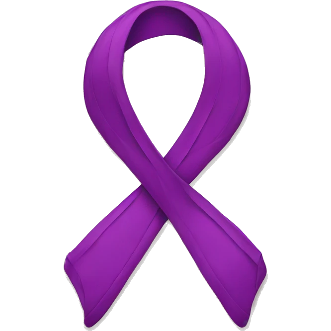 Cancer ribbon emoji