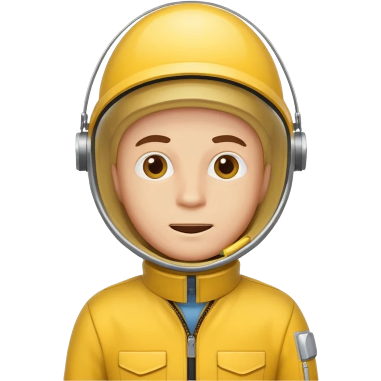 Bottle rocket Dignan in yellow jumpsuit  emoji