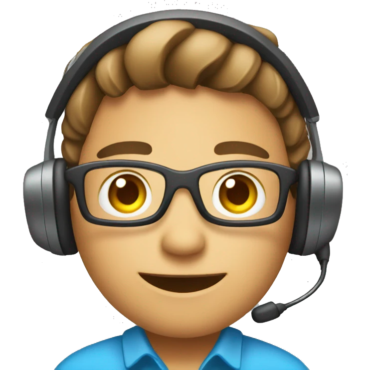 Customer service support tech  emoji
