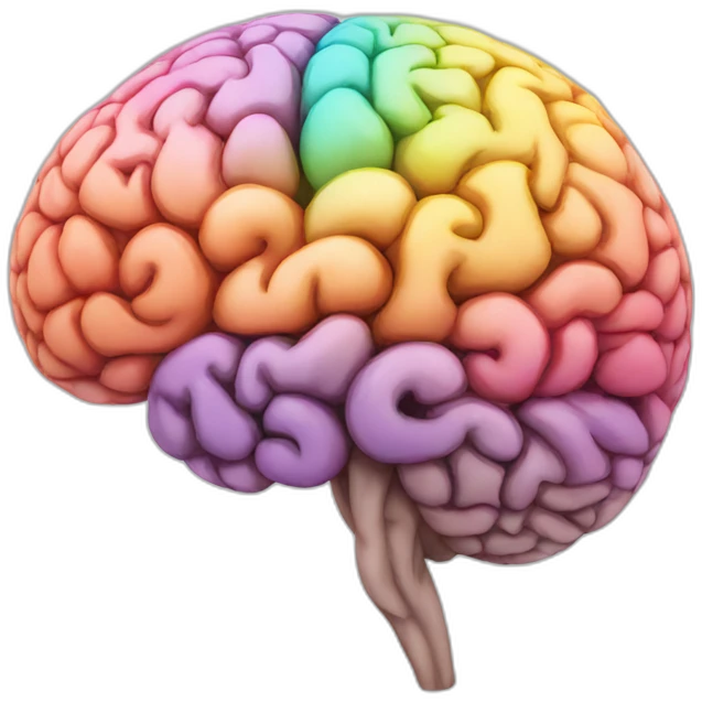 brain colorful emoji