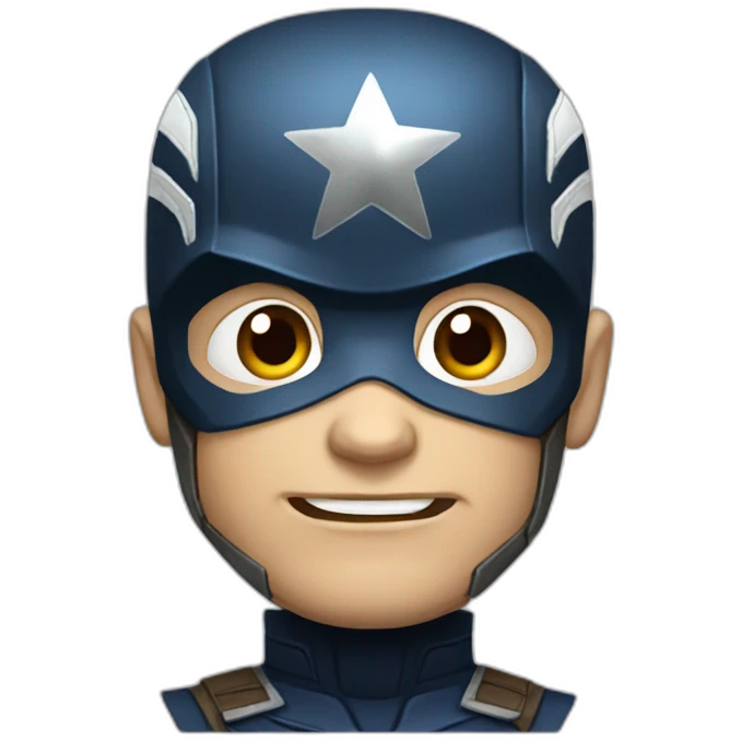 evil Captain America emoji