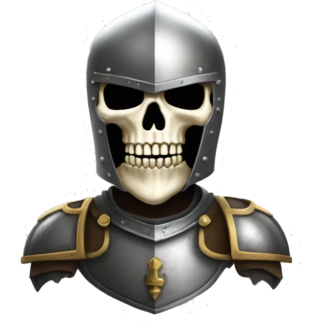 Knight skull  emoji