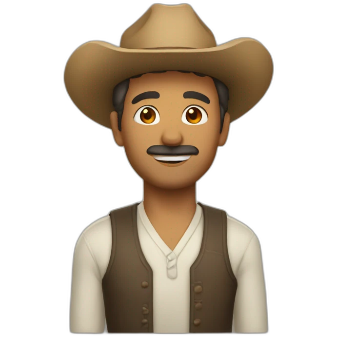 Hombre da gracias emoji