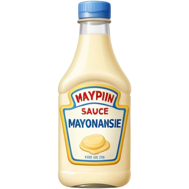 mayonnaise sauce bottle emoji