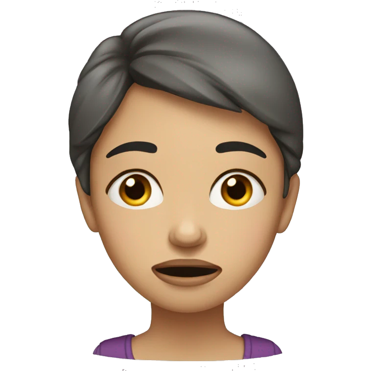 Woman crying  emoji