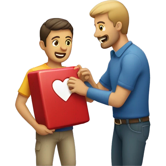 dad grabs an AED  emoji