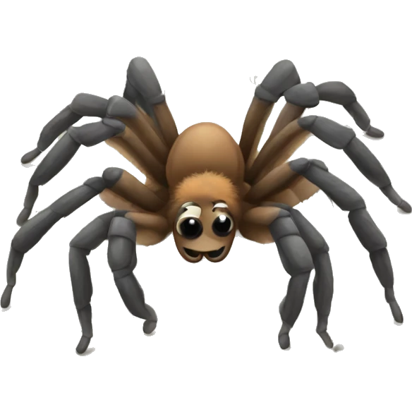 Cute tarantula emoji