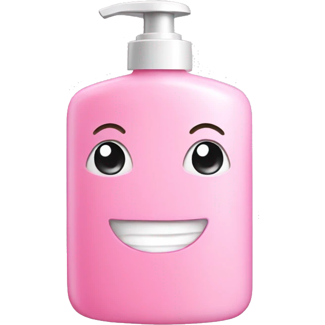 Light pink shower gel emoji