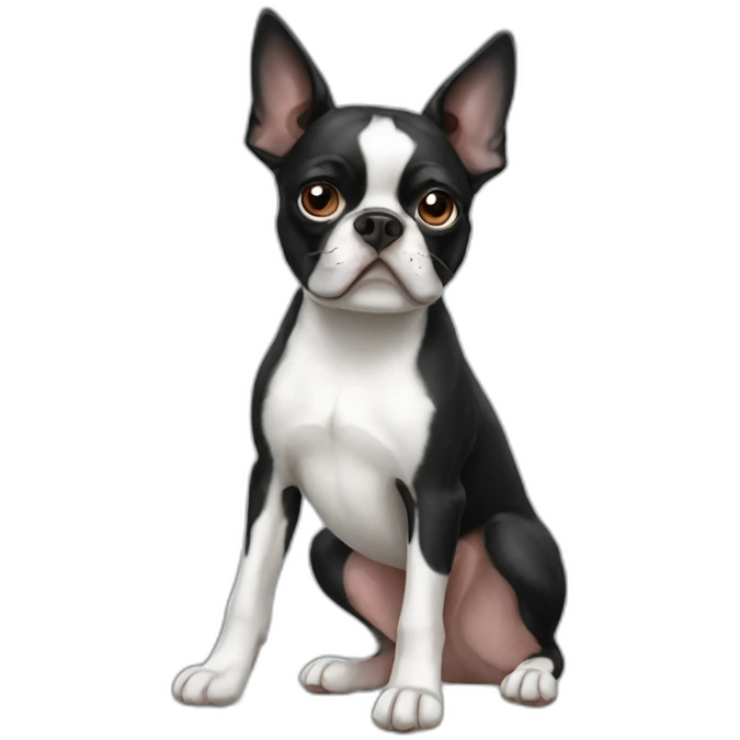 boston terrier emoji