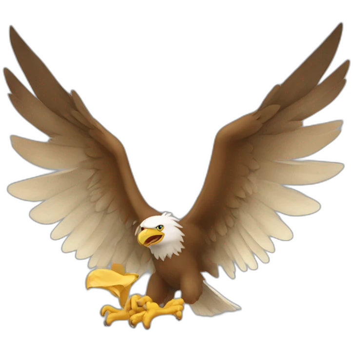 Glad eaglw emoji