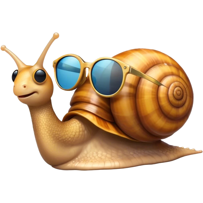 🐌 with sunglasses emoji