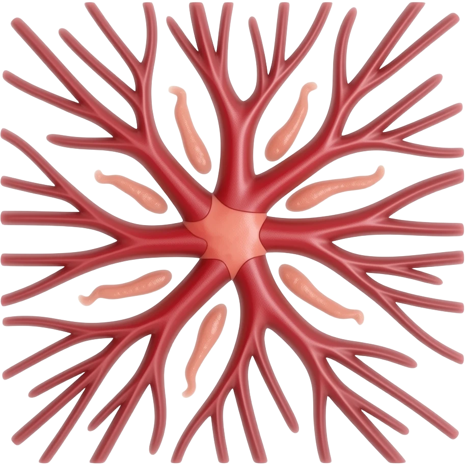 network of blood capillaries emoji