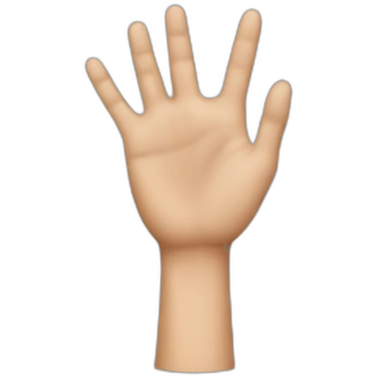 Hert hand emoji
