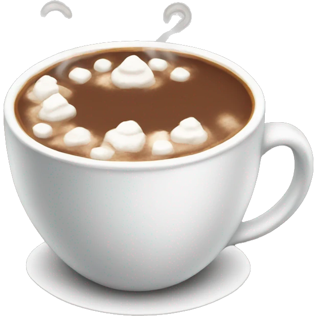 Christmas hot coco emoji