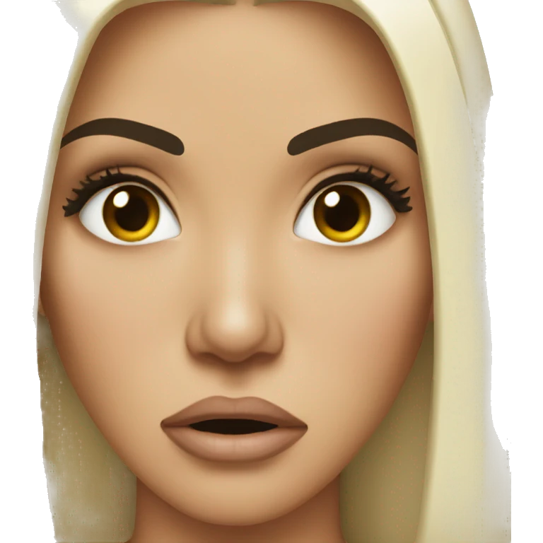 Kim k ugly crying face  emoji