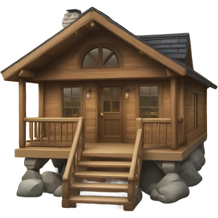Chalet emoji