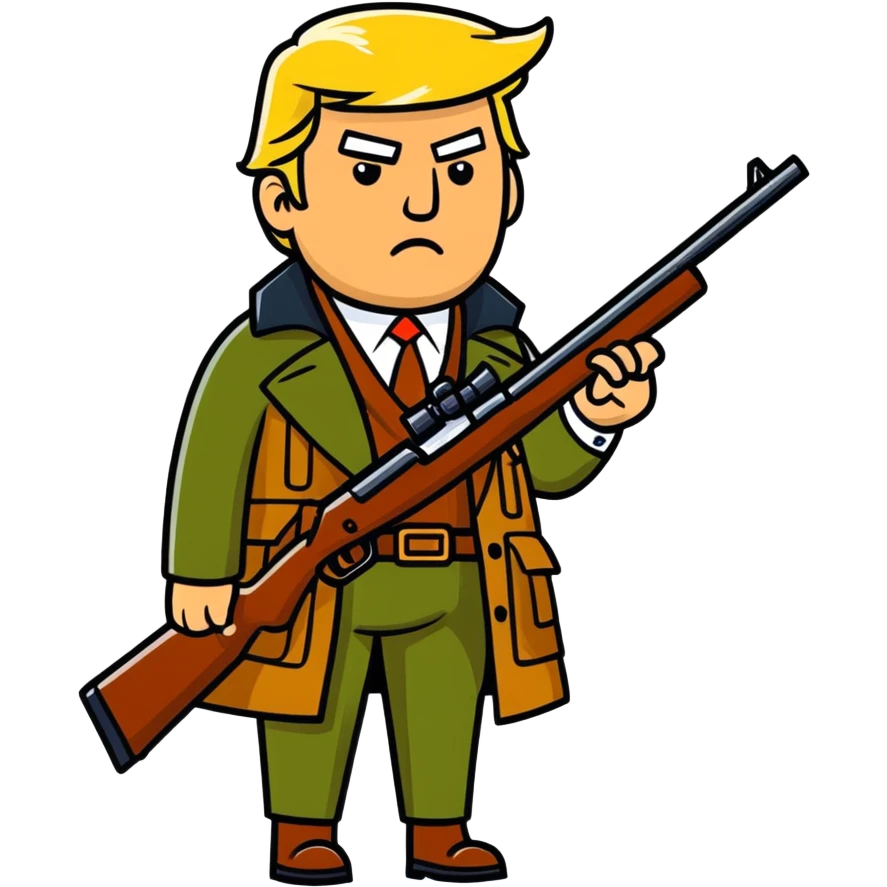 Trump deer hunting  emoji