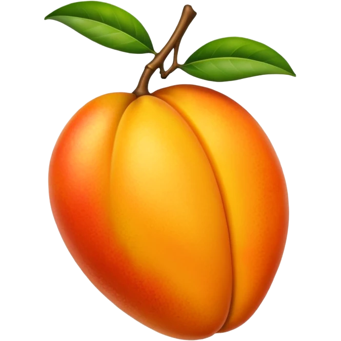 Create a mango emoji emoji