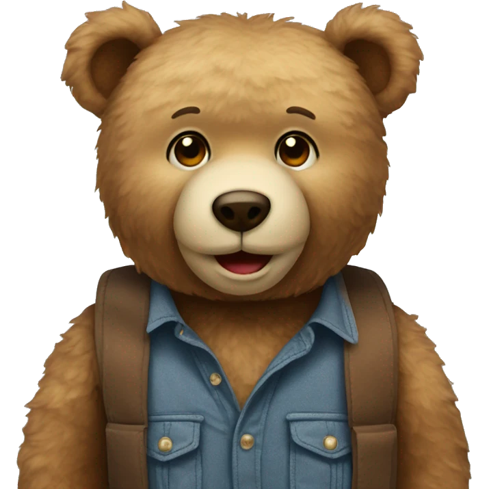 Teddy bear emoji