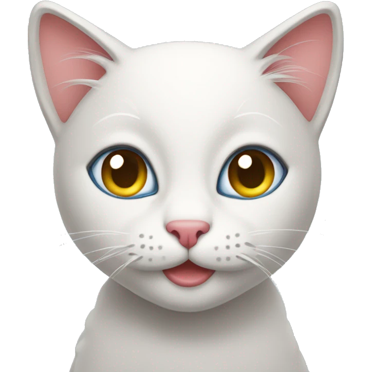 New Year’s kitty emoji
