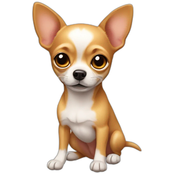 Chihuahua enfadado emoji