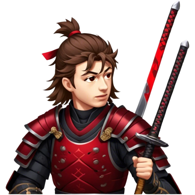 Fierce Samurai emoji