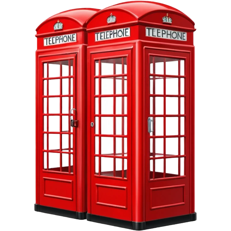 London telephone box emoji