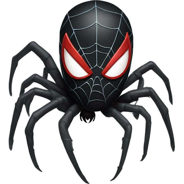 Symbiote Spider man emoji