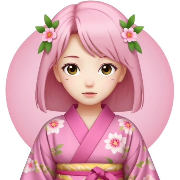 anel japones rosa emoji
