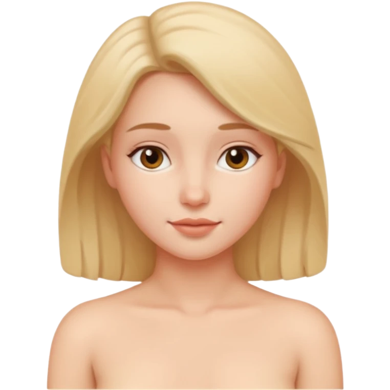 Nackte Frauen mit Muschi emoji