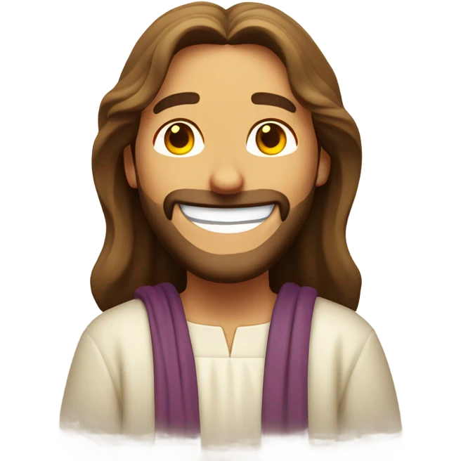 Laughing Jesus emoji