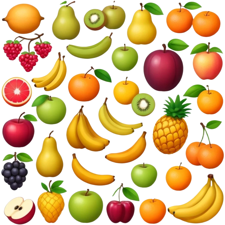 Fruits emoji