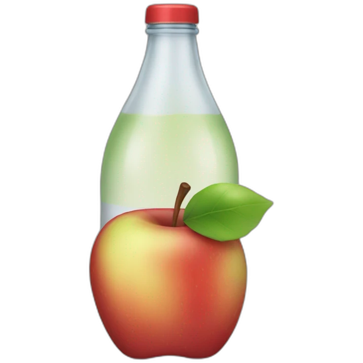 botol apple emoji