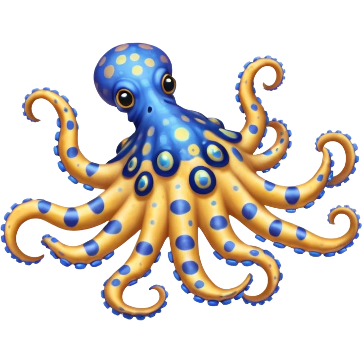 Blue ringed octopus emoji