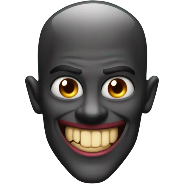 Devilish smile emoji