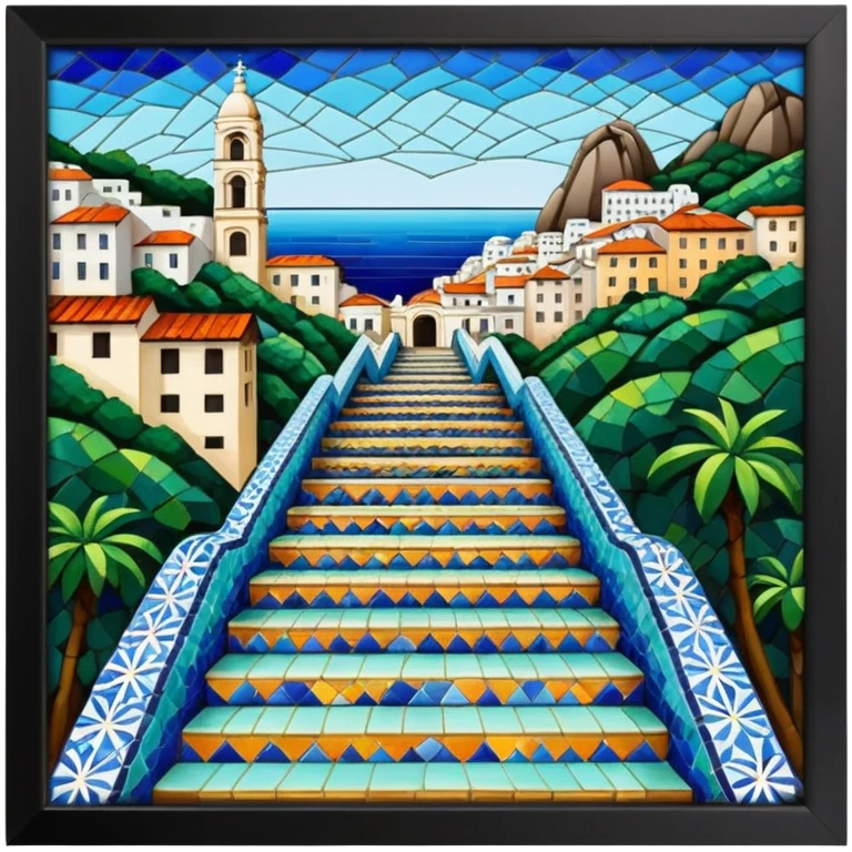 escalera selaron rio de janeiro emoji