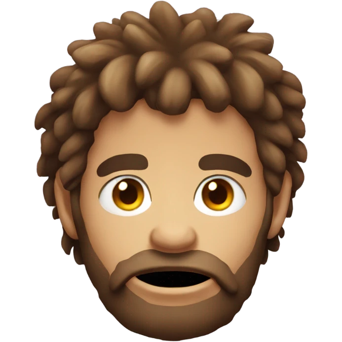 caveman head emoji