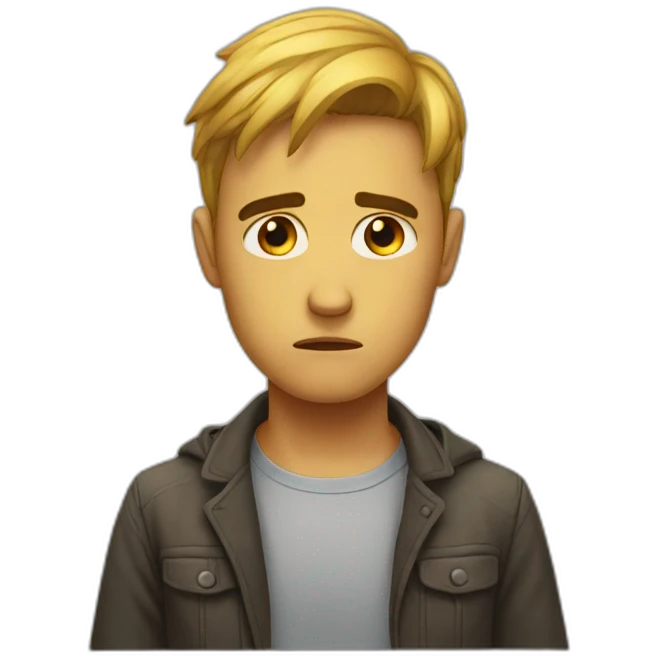 Sad emoji emoji