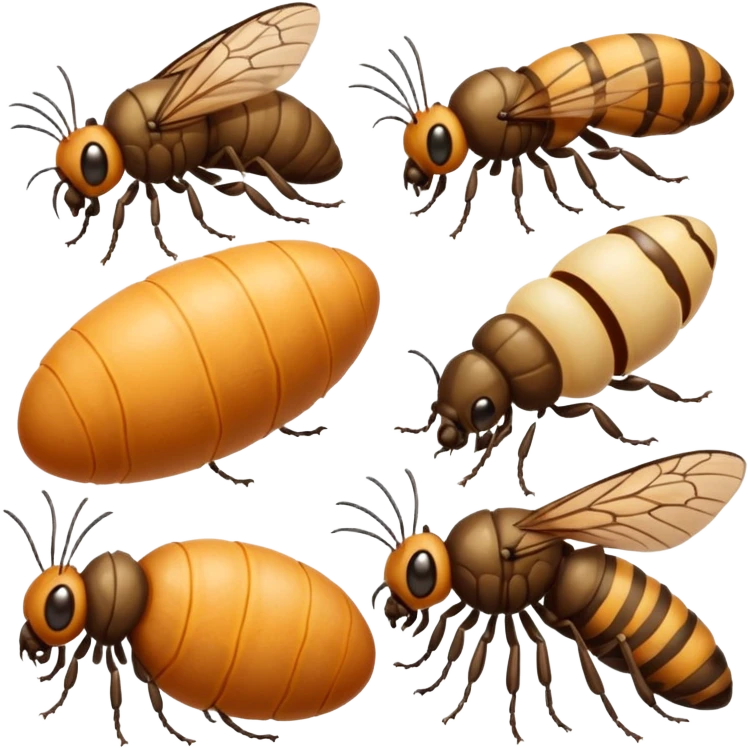 moth, life cycle emoji
