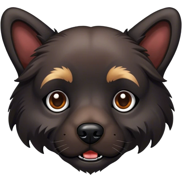 Un chien mort emoji